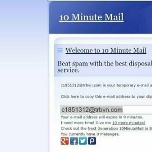 Временная почта и одноразовые Email-адреса без регистрации, а также бесплатные анонимные почтовые ящики